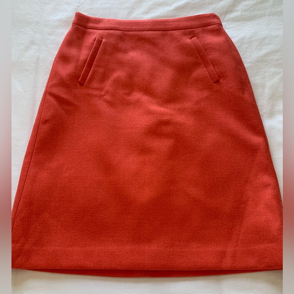 EUC! J.Crew Sterling Double-Serge Wool No. 2 Pencil Skirt